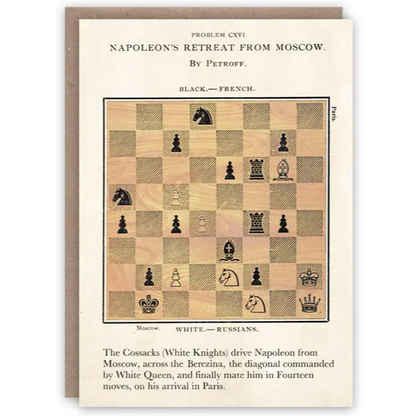 Napoleon's Retreat Card