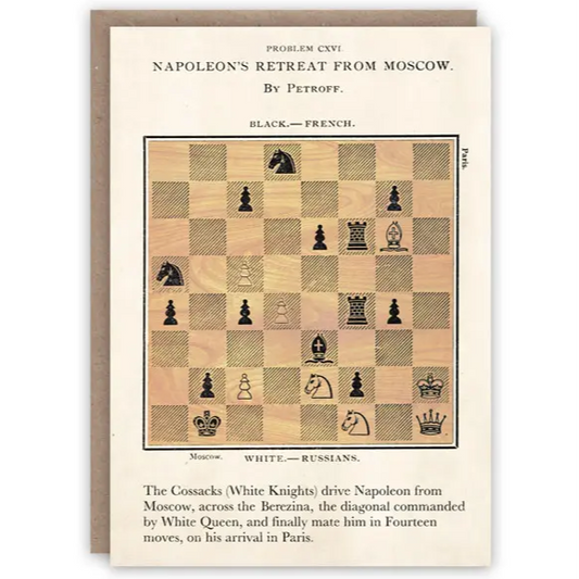 Napoleon's Retreat Card