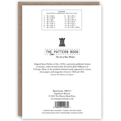 Napoleon's Retreat Card