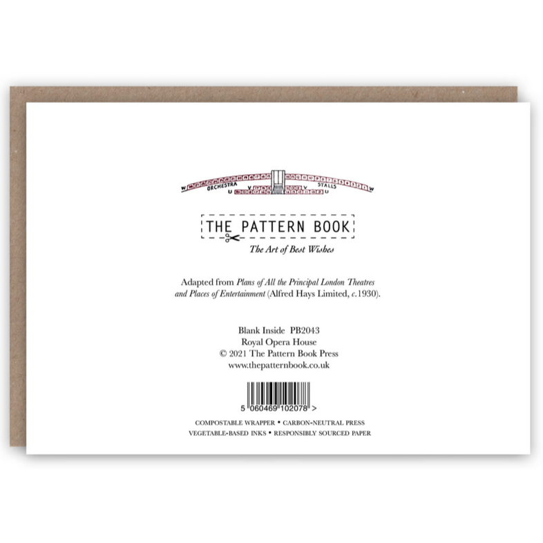 The Royal Opera House Card