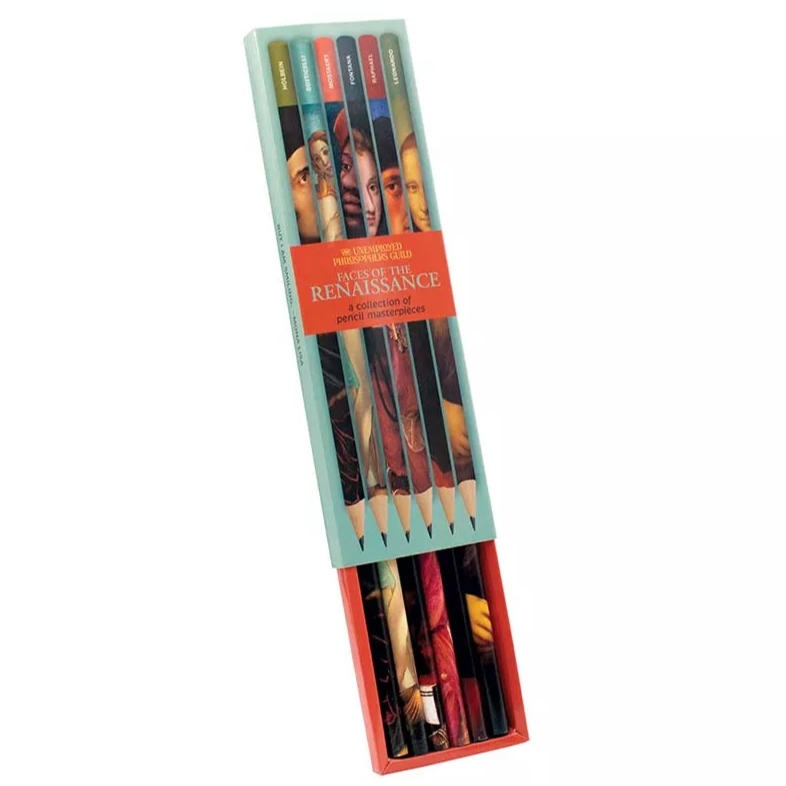 Renaissance Faces Pencil Set