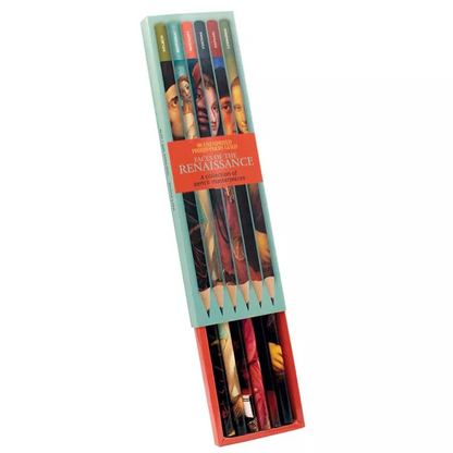 Renaissance Faces Pencil Set