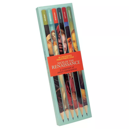 Renaissance Faces Pencil Set