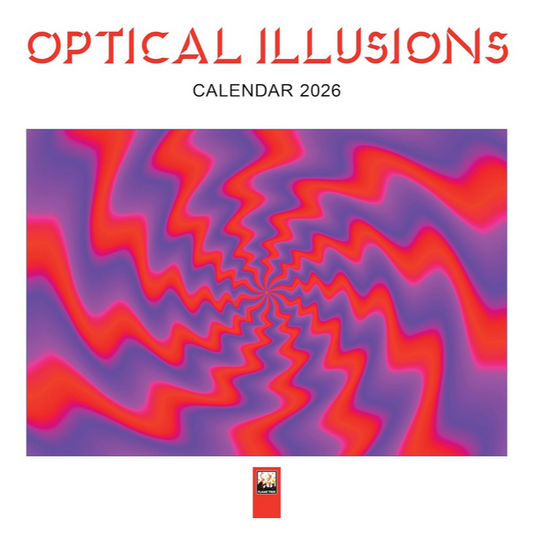 Optical Illusions 2026 Wall Calendar