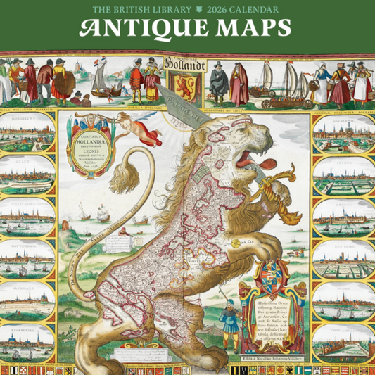 Antique Maps Wall Calendar 2026