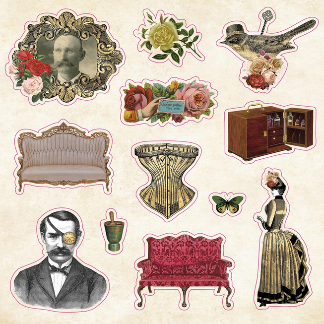 The Sticker Book of Curiosities