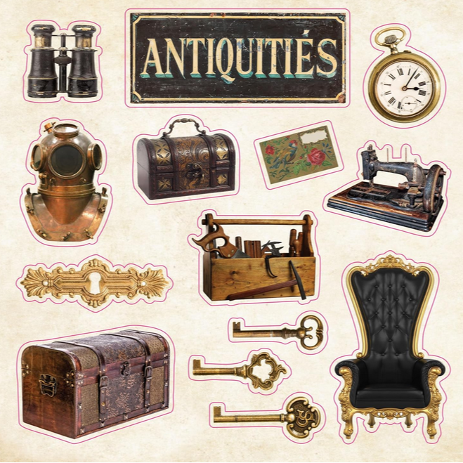 The Sticker Book of Curiosities