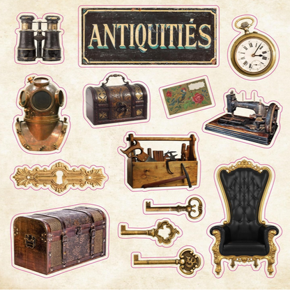 The Sticker Book of Curiosities