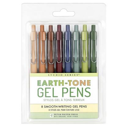 Earth-Tone Gel Pens