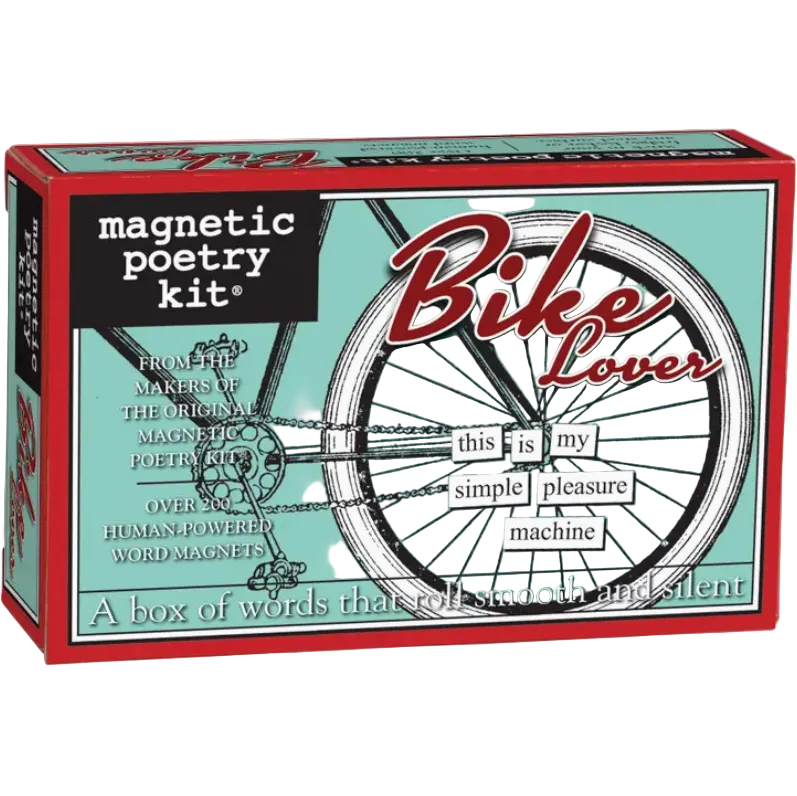 Magnetic Poetry - Bike Lover Edition