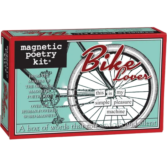 Magnetic Poetry - Bike Lover Edition