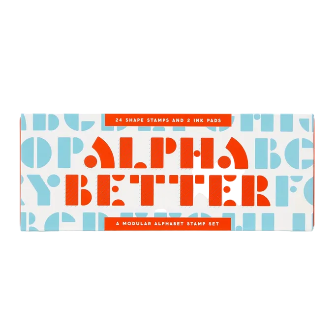 Alpha Better Stamp Set