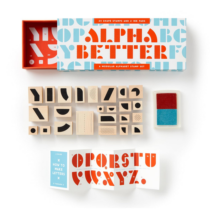 Alpha Better Stamp Set