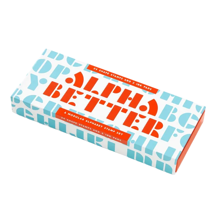 Alpha Better Stamp Set