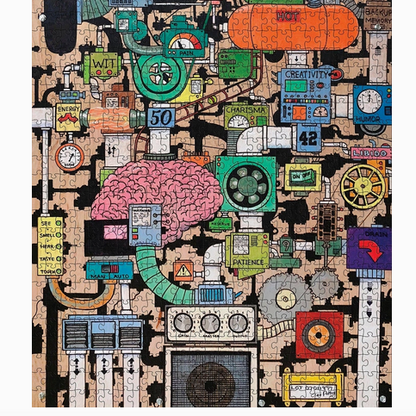 Self Machine 1000-Piece Jigsaw Puzzle