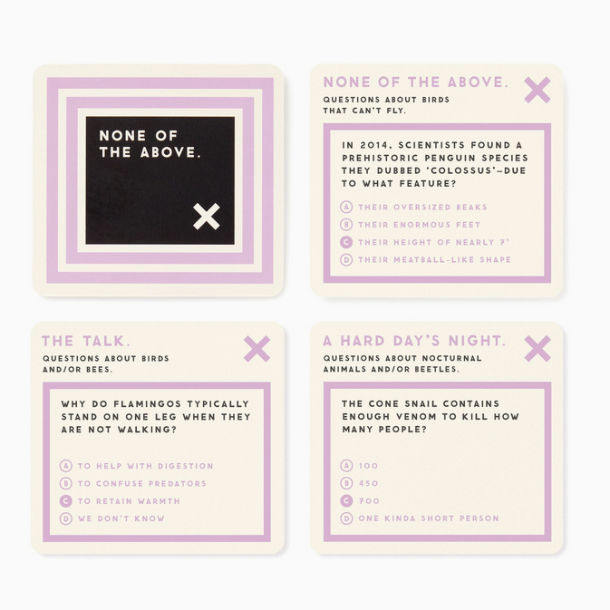 Useless Animal Trivia Game