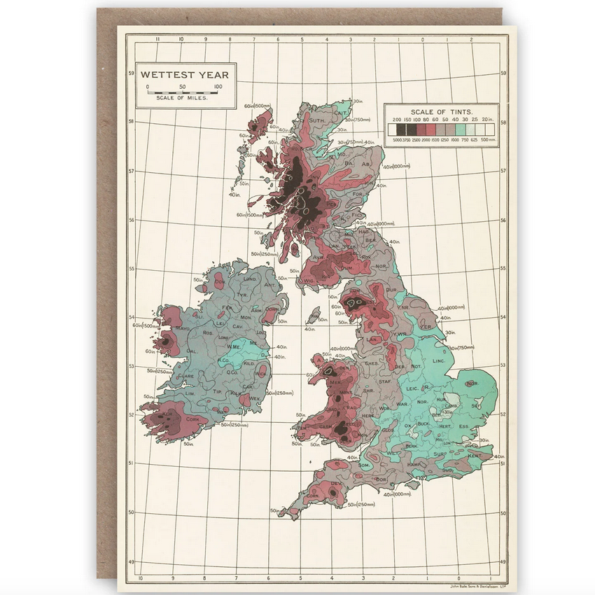 Wettest Year Card
