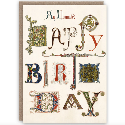 Illuminated Happy Birthday Card
