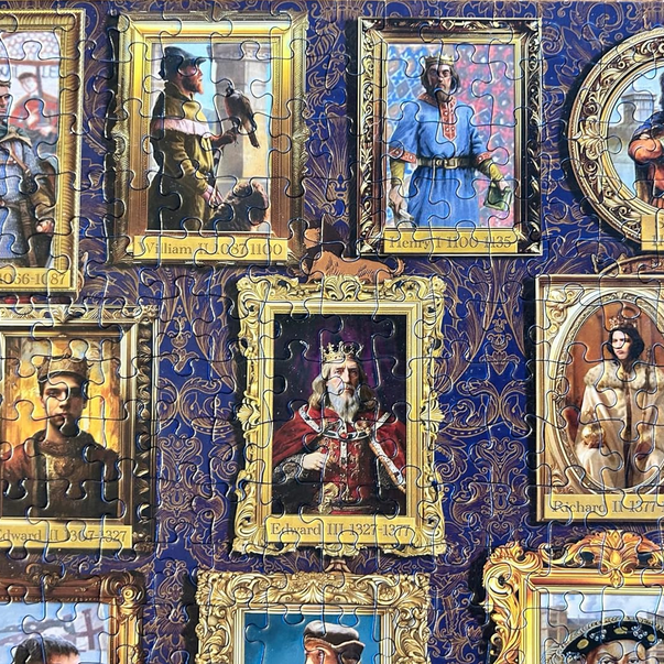 Monarchs of England 1000-Piece Jigsaw Puzzle