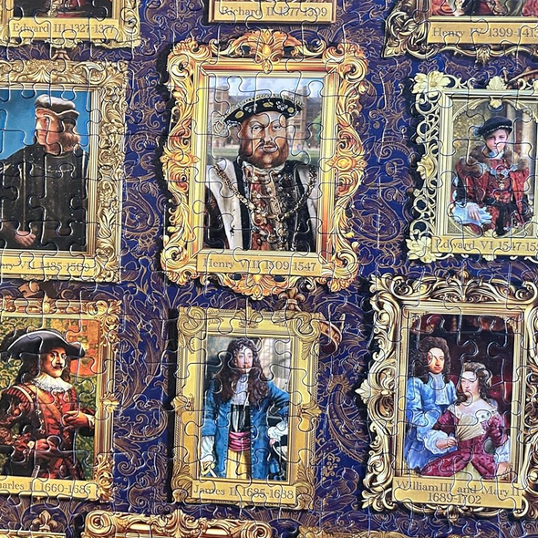 Monarchs of England 1000-Piece Jigsaw Puzzle