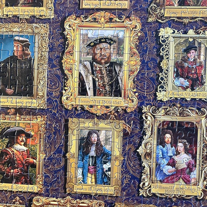 Monarchs of England 1000-Piece Jigsaw Puzzle