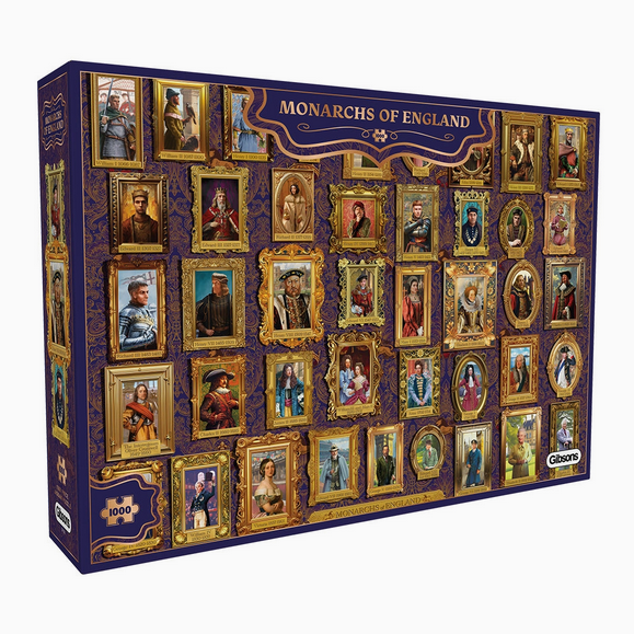 Monarchs of England 1000-Piece Jigsaw Puzzle