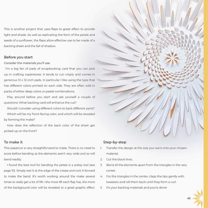 Papercutting - Geometric Designs Inspired By Nature