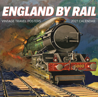 England by Rail 2027 Wall Calendar