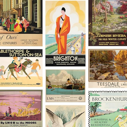England by Rail 2027 Wall Calendar