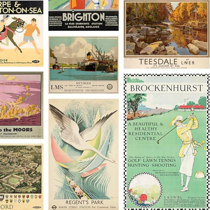 England by Rail 2027 Wall Calendar
