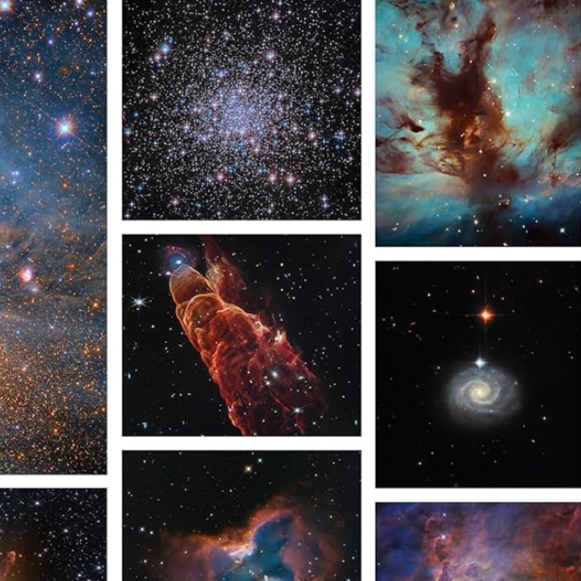 Space: Views from the Hubble and James Webb Telescopes 2027 Wall Calendar