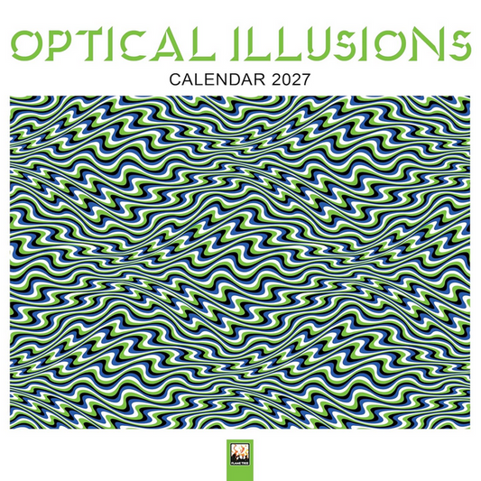 Optical Illusions 2027 Wall Calendar