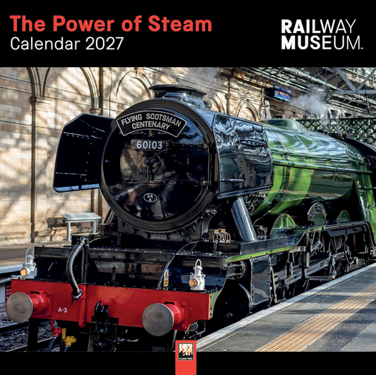 National Railway The Power of Steam 2027 Wall Calendar