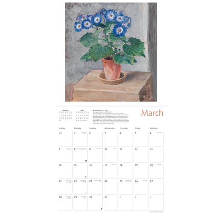 Tate Art of the Garden 2027 Wall Calendar