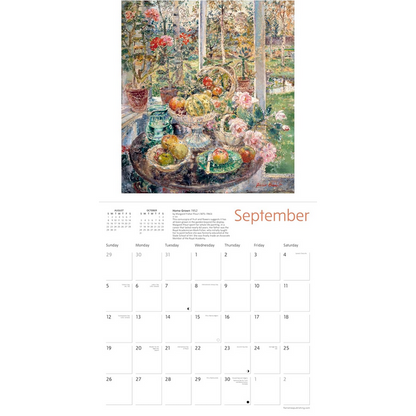 Tate Art of the Garden 2027 Wall Calendar