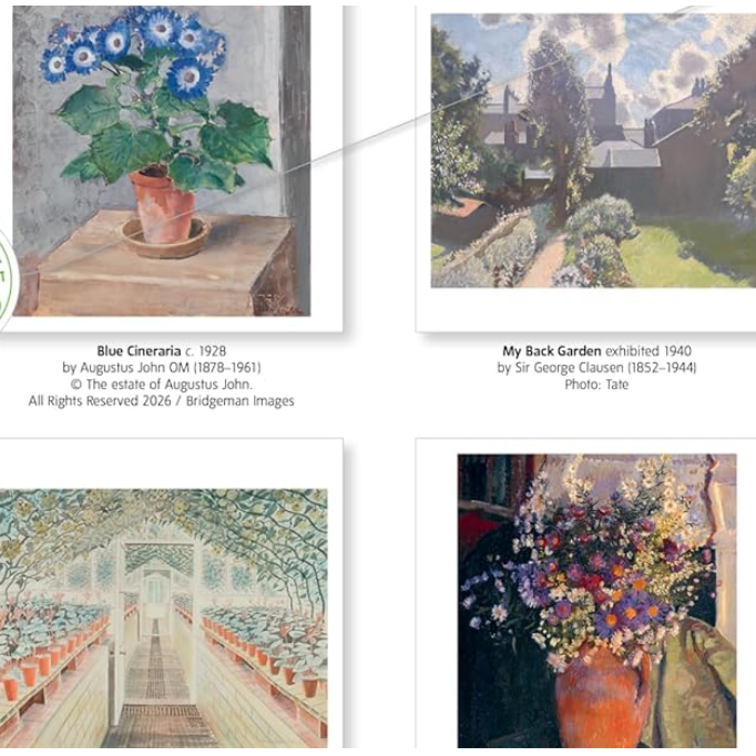Tate Art of the Garden 2027 Wall Calendar