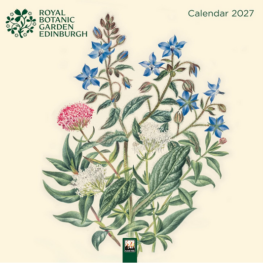 Royal Botanic Garden Edinburgh 2027  Wall Calendar