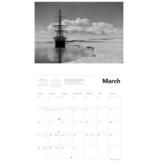 The Polar Museum 2027 Wall Calendar