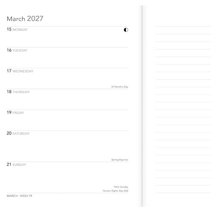 Medieval Herbal 2027 Luxury Diary Planner