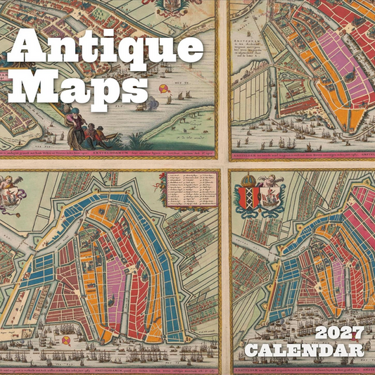 Antique Maps Wall Calendar 2027