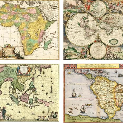 Antique Maps Wall Calendar 2027