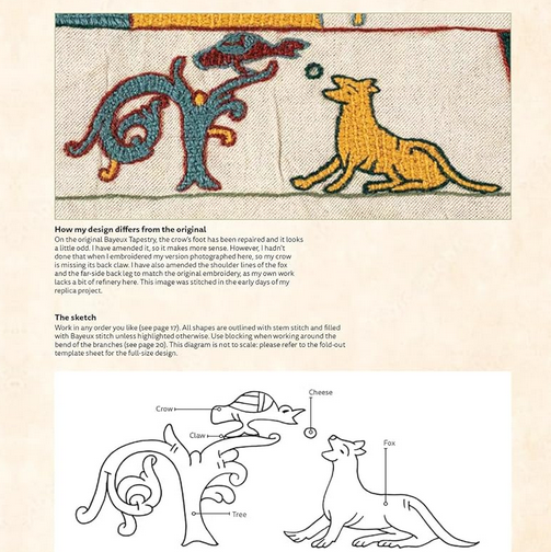 Embroider the Bayeux Tapestry