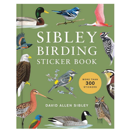 Sibley Birding Sticker Book