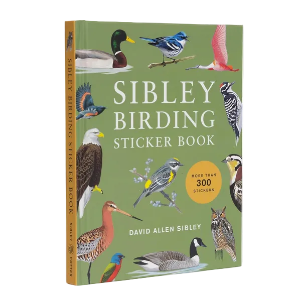 Sibley Birding Sticker Book