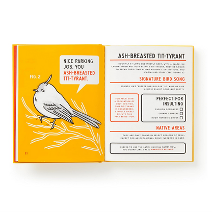 An Illustrated Guide to Birds that Sound like Insults