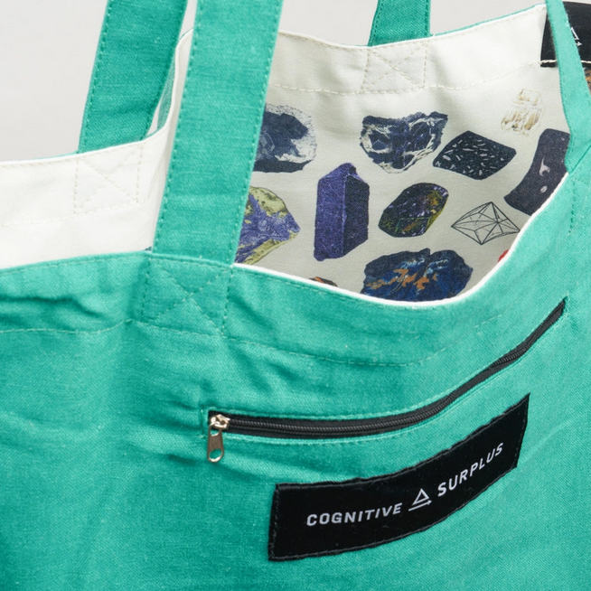 Gems and Minerals Tote Bag