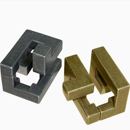 Coil Cast Metal Puzzle