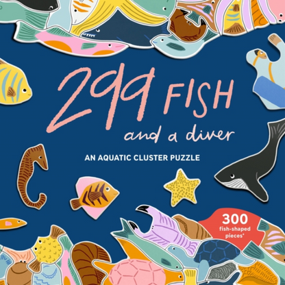 299 Fish (and a Diver) - An Aquatic Cluster Puzzle