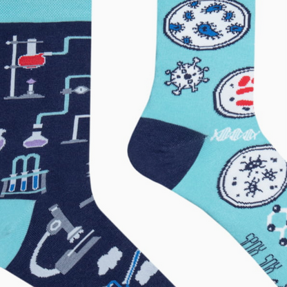 Science Lab Mismatched Socks