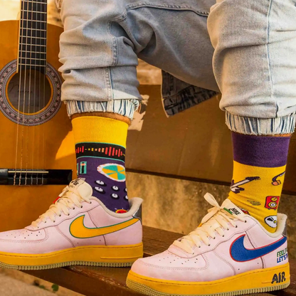 Music Mismatched Socks